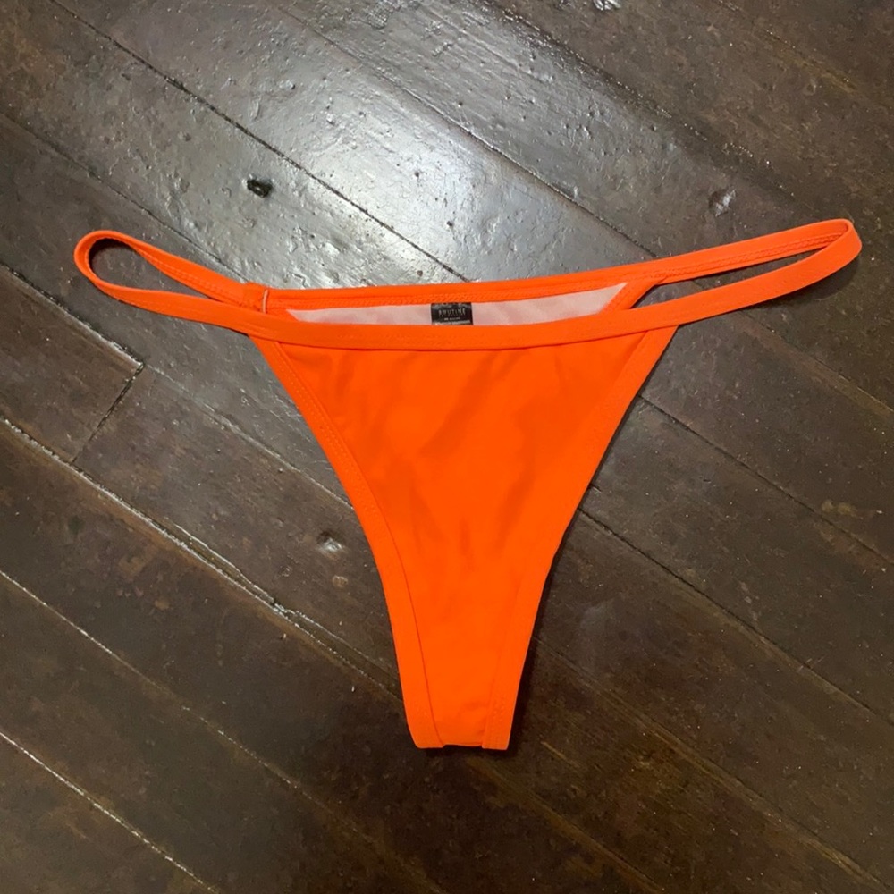 Boutine LA wild orange avalon bottoms | bikini